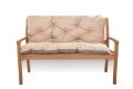 CUSCINO PER PANCA DA GIARDINO ESTERNO  BEIGE