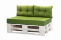 Cushions for pallet - Luxury: Green