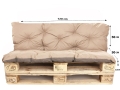 Cuscini per pallet economici Beige