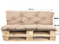 Cuscini per pallet economici Beige