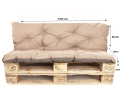 Cuscini per pallet economici Beige