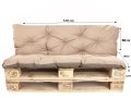 Cuscini per pallet economici Beige