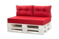 Cuscini per pallet-Lussuoso: Rosso