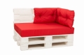 Coussins pour palettes  Rouge