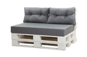 Coussins pour palettes  Gris