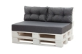 Coussins pour palettes  Gris foncé