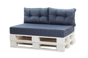 Coussins pour palettes  Bleu marin