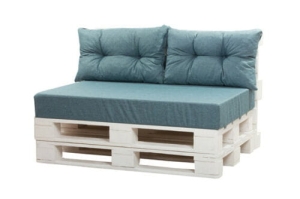 Coussins pour palettes   Turquoise