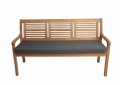 Coussin pour banc de jardin Slim Antracite