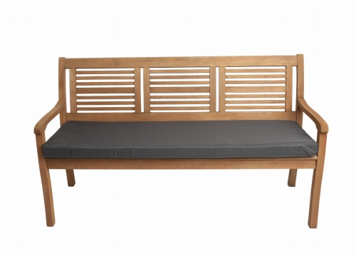 Coussin pour banc de jardin Slim Antracite
