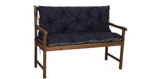 Coussin pour banc: Bleu marin