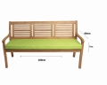 Cuscino per panca da giardino Lime Flat 