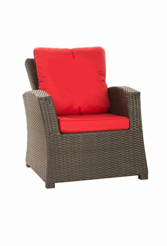 Cuscini per  sedie - trapuntato: Rosso