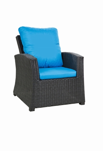 Cuscini per  sedie - trapuntato: Blu