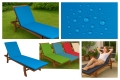 KISSEN FÜR GARTENLIEGE-SONNENLIEGE BLAU