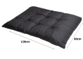 Coussin pour palette extérieur Anthracite: Simple