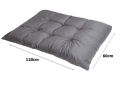 Coussin pour palette extérieur  Gris: Simple