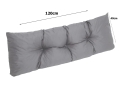 Coussin pour palette extérieur  Gris: Simple