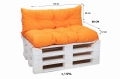 Cuscini per pallet 120 x   Arancione: Simple