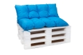 Cuscini per pallet 120 x  Blu: Simple