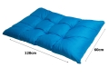 Cuscini per pallet 120 x  Blu: Simple