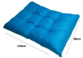 Cuscini per pallet 120 x  Blu: Simple
