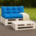 Cuscini per pallet 120 x  Blu: Simple