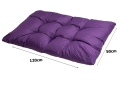 Cuscini per pallet 120 x  Viola: Simple