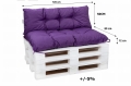 Cuscini per pallet 120 x  Viola: Simple
