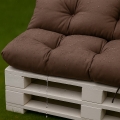 Cuscini per pallet 120 x  Marrone: Simple