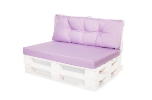 Coussins de palette Mix: Violet clair