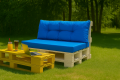 Coussins de palette Mix: Bleu