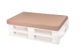 Coussins de palette Flat: beige 