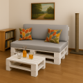 Coussins de palette Flat: Gris