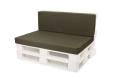 Coussins de palette Flat: Vert