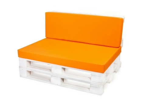 Coussins de palette Flat: Orange