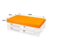Coussins de palette Flat: Orange