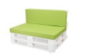 Coussins de palette Flat: Vert