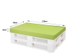 Coussins de palette Flat: Vert