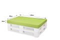 Coussins de palette Flat: Vert