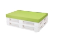Coussins de palette Flat: Vert