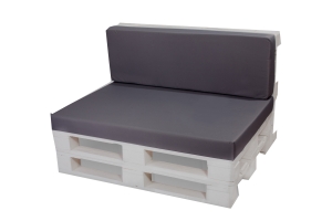 Coussins de palette Flat: Anthracite