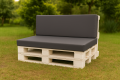 Coussins de palette Flat: Anthracite