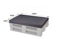 Coussins de palette Flat: Anthracite