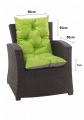 Coussin fauteuil de jardin - Enkel:  Vert Citron