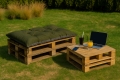Coussins de palette 120 x Vert: Mini Enkel 