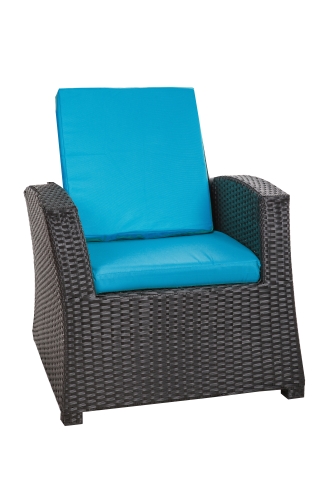 Coussin fauteuil de jardin - FLAT:  Blue