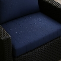 Coussin fauteuil de jardin - FLAT:  Marine Blue