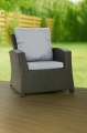 Coussin fauteuil de jardin - MIX:  Gris