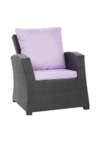 Coussin fauteuil de jardin - MIX:  Violet Clair